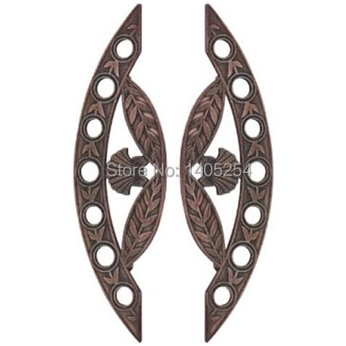 High class brass handle for wooden door ,villa antique door pull handle manufactuter