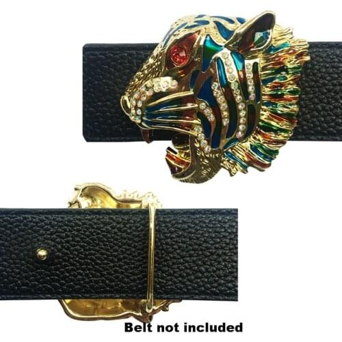 Western Mens Belt Buckles Suitable for 4 cm Width Solid Brass Belts Cowboy Accessories hebillas para cinturon hombre