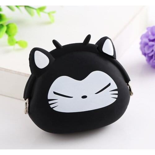 2019 Coin Purse Mini Silicone Animal Small Coin Purse Lady Key Bag Purse Children Gift Prize Package Bluetooth earphone bags #RE