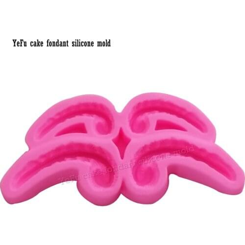 3D Lace pattern sugar decoration tool for cake turning edge Silicone Mold Decorating Tools kitchen Baking accessories F0897