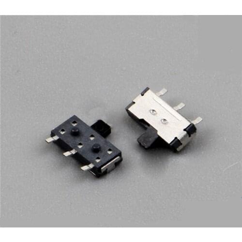 5pcs small dial switch 3 feet 2 side flank switch micro switch Mini MSK-12C13