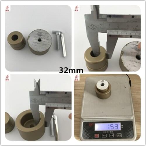 Free Shipping Golden 1Pcs 32mm DuPont Baking Thickening Non-stick Pipe PPR Tube Fuser Welding Die Head Hot Melt hot Heads