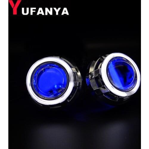 3.0 inch Bi-xenon projector lens shrouds mask for ccfl white angel eyes Easy Install Koito Q5 Projector LHD RHD hid headlight