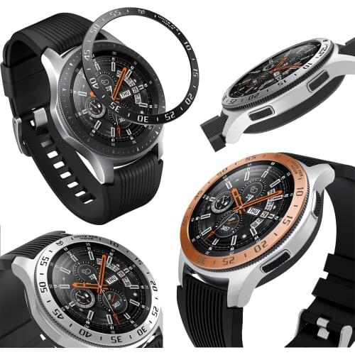 Metal Bezels Ring Case For Samsung Galaxy Watch 46mm fashion style Bezel Styling Frame Case Cover Protection For Samsung Gear S3