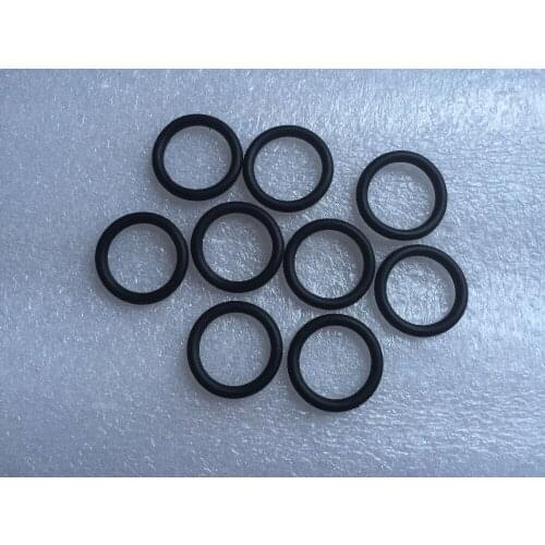 Black Silicone O Ring Oil Sealing Washer Grommet 27mm x 3.5mm 10pcs