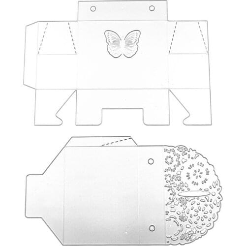 Butterfly Candy Box Metal Cutting Dies Stencil Scrapbooking DIY Album Stamp Card