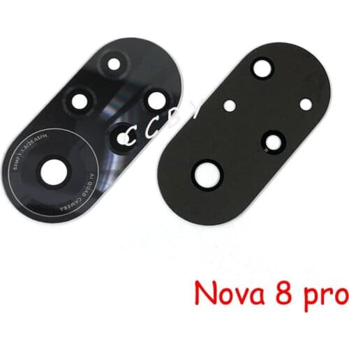 20pcs Rear Back Camera Glass Lens Cover For Huawei Nova 8 Pro With Ahesive Sticker Replacement Parts