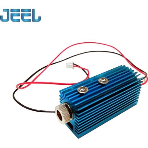 Red laser dot module 250mW 650nm High power laser with focusing DIY engraving machine Laser head+Heating Dissipation Sink