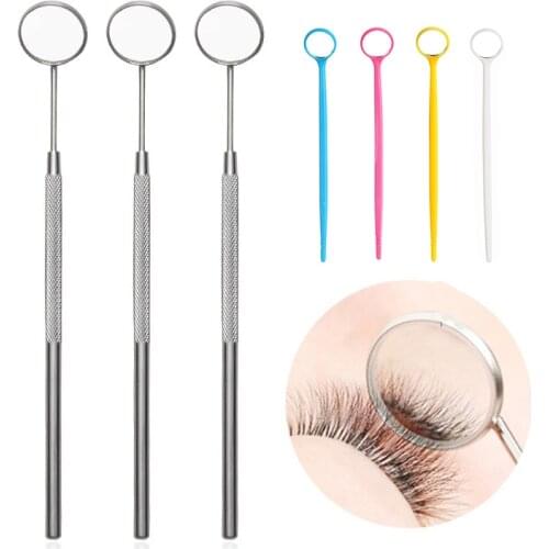 Multifunction Checking Mirror Eyelash Extension Beauty Makeup Tools Dental Mouth Looking Glass Teeth Whitening Clean Oral Tool