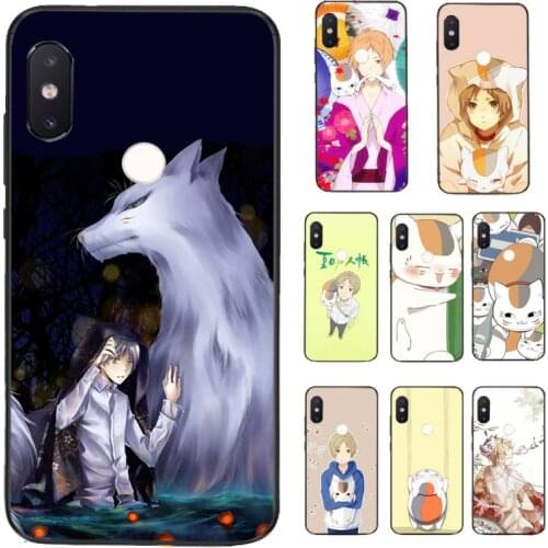 FHNBLJ anime natsumes book of friends Soft Phone Cover for Xiaomi Redmi 5 5Plus 6 6A 4X 7 7A 8 8A 9 Note 5 5A 6 7 8 8Pro 8T 9