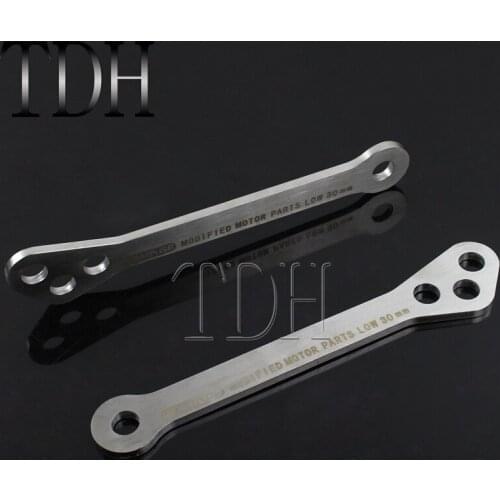 Stainless Steel Motorcycle Silver Rear Lowering Links Kit Drop Link Kits Linkage For Triumph Tiger 800/XC 2011-2013