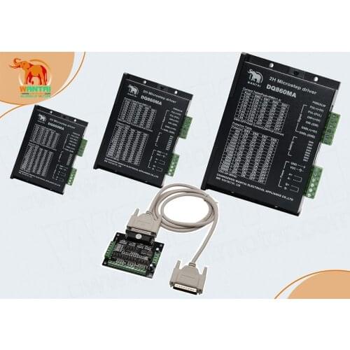 New sale!USA stock! 3pcsWantai Stepper Motor Driver DQ860MA 80V 7.6A 256Microsteps Router Mill Cut Laser Engraving Foam Grind