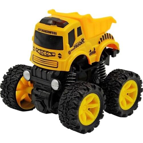 Plastic Inertia Engineering Car Vehicle Construction Dump Truck Model Toy Gifts for Boys