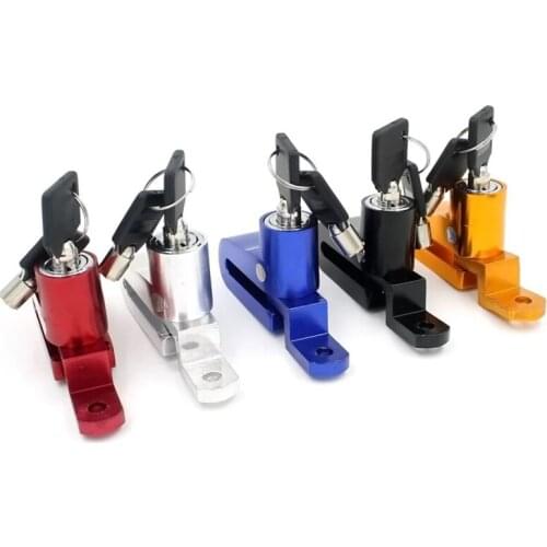 Bicycle Lock Bike Alarm Lock Motorcycle Brake Disc Locks Aluminum Alloy Security Anti Theft Scooter Waterproof Bike Accessories