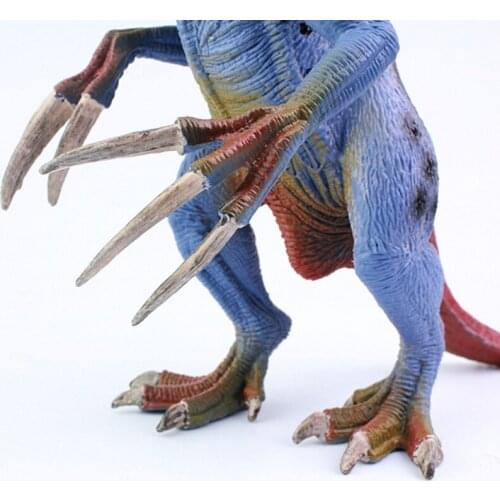 Realistic Dinosaur Figure Sickle Dragon Model Figurine Collection Scientific Art Plastic Toys Gift Toys Collector
