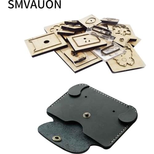 DIY Leather Wood Die-cut Card Case Coin Purse Pig Pouch Small Purse Applicable Die-cutting Machine
