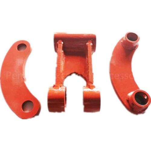 Swing frame Connecting rod for Hitachi ZX17 I-frame H frame Bucket shaft Pin Side wing pull plate Chassis parts Excavator parts
