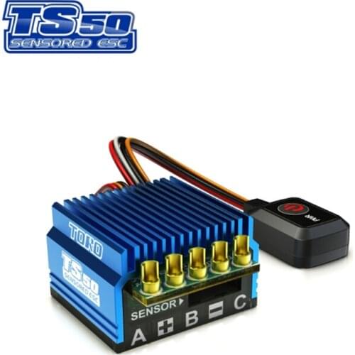 SKYRC TORO TS50 ESC Sensored Brushless ESC 1/10 50A For 1/10 RC Car model For Buggy Car