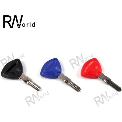 Motorcycle Uncut Blade Blank Key EmbryoFor CAN-AM SPYDER TRIKE GS 990 RS Motorcycle Replacement Accessories With Logo BLACK RED