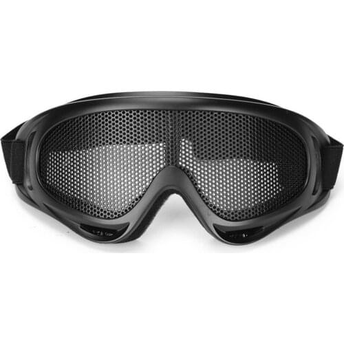 Outdoor Iron Mesh High Density Mesh Goggles Cycling Comfort Tactical Glasses Safety Country Protection Eye Goggles Glasses