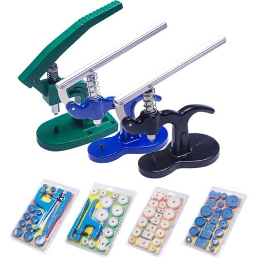 12 Dies Watch Case Press Tool Pro Watch Crystal Front Back Case Cover Screw Press Presser Close Watchmakers Repair Kit Tool