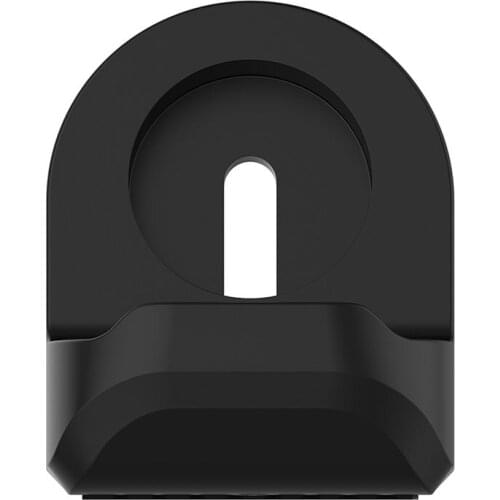 2 Colors Portable Size Silicone Charge Stand Holder Station Dock for Apple Watch Series 1/2/3 42mm 38mm Charger Cable for iWatch