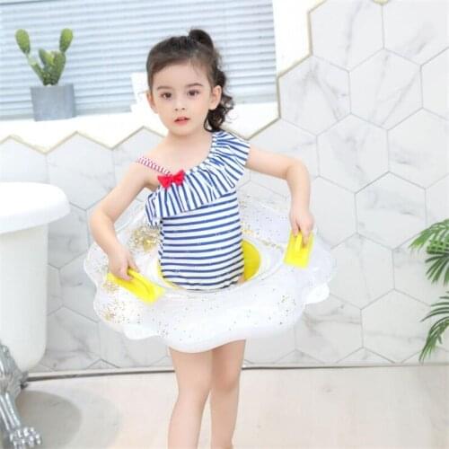 1PC Safely Inflatable Children Swimming Ring Inflatable Pool Float Circle For Adult Children (5-9 year