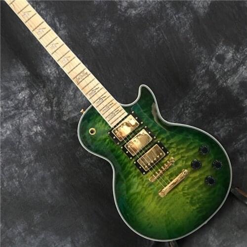 Electric guitar new high quality guitar, maple fingerboard 3 pickups gold hardware. free delivery