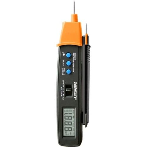 EM3213 600V 200mA 20M ohm Auto polarity Pen Probe Style Digital Multimeter