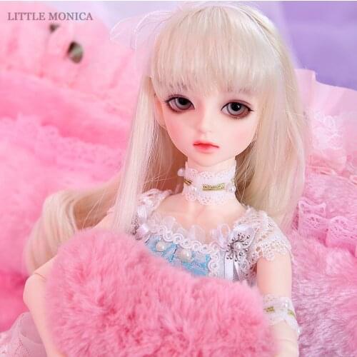 Doll BJD 1/4 Littlemonica Sophia Resin Ball Joint Doll Princess Style Toys For Girls Birthday Xmas Best Gifts LM