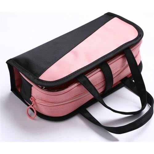 Multi Function Waterproof Large Capacity Pencil Case Pen Bag Makeup Brush Storage Bag Office School Supplies Pen Case Stationary