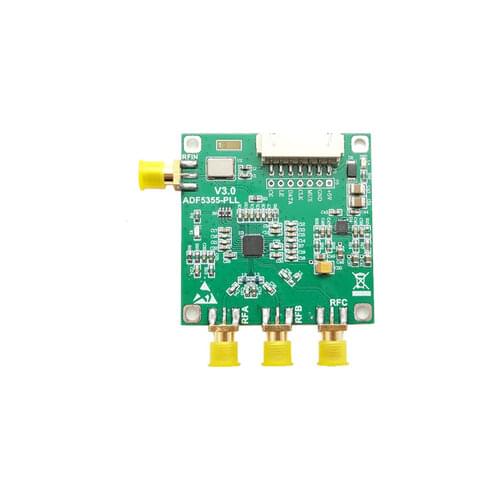 ADF5355 Module Ultra-wideband Phase-locked Loop Frequency Source RF Signal Source 54M-13.6G Low Noise LDO