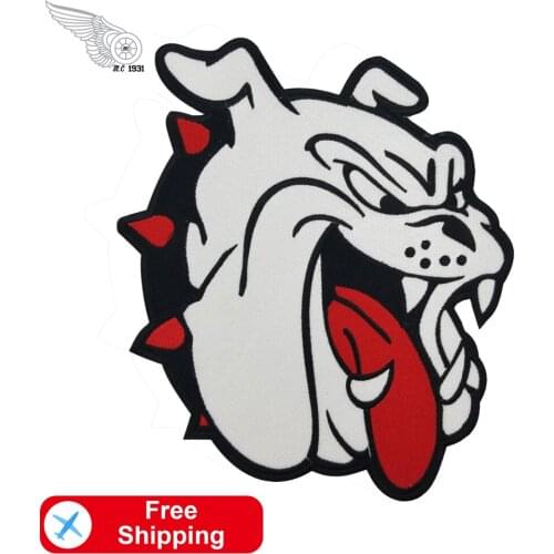 Speike Cartoon Appliques Diy Patch Embroidered Handmade Iron on Patches for Cloth Accessories Motorcycle Biker Large Size Custom