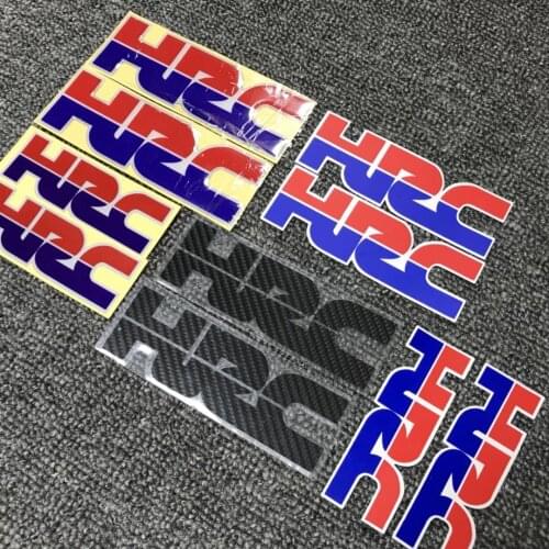 HRC Logo Fairing Sticker Decals fit for Honda CBR250R CBR300R CB600F CBR600F CBR600 CBR929RR CBR1000RR