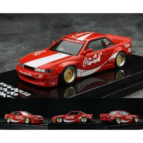 The New 1:64 Die-cast Alloy S13 V2 Sports Car Model Beautifully Decorated High-end Collection Scene Layout Gift