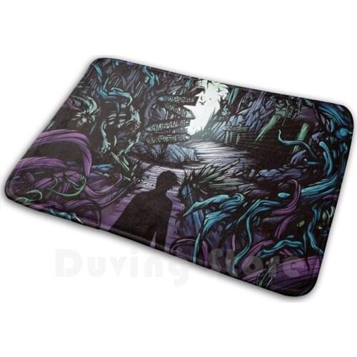 A Day To Remember Homesick Album Cover Adtr Tapestry / Mat Rug Carpet / Sticker Soft Non-Slip Mat Rug 397 Carpet Cushion Adtr A