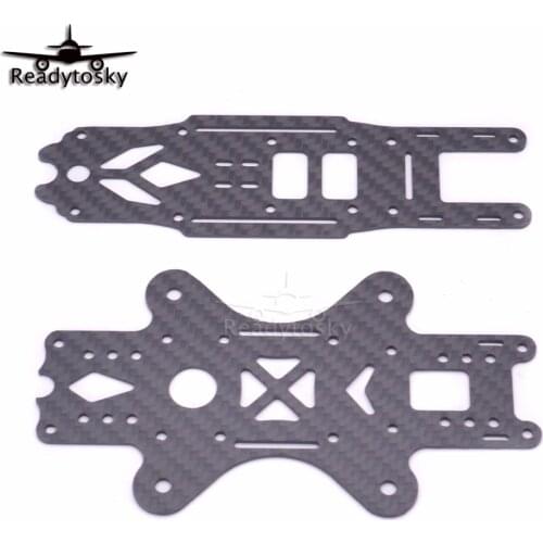 Full Carbon Fiber Replacement Top / Bottom Plate Board for XL5 V2 / XL6 V2 / XL7 V2 / XL8 V2 Freestyle Frame Racing Drone