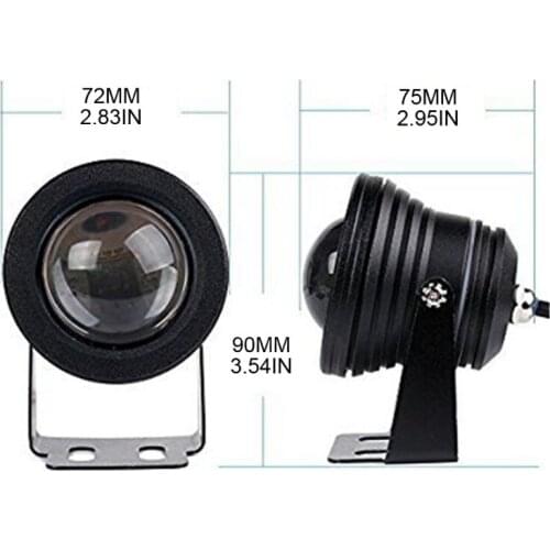 LED Remote Control Fountain Light Color Changing Waterproof Underwater Lamp RGB Outdoor Geyser Underwater Pool Lights