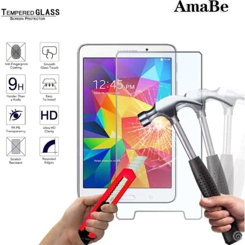 Ultra Thin 9H Screen Protective Film for Samsung Galaxy Tab 4 7.0 LTE SM-T235 SM-T230 SM-T231 Protector Tempered Glass