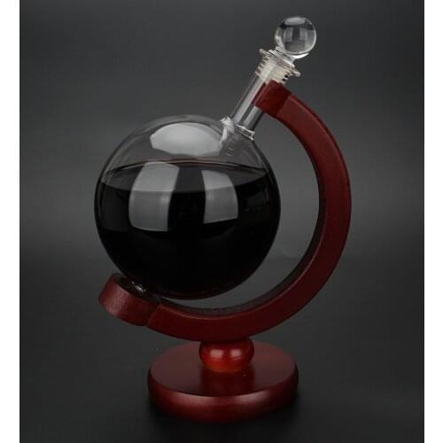 High Boron Silicon Glass Globe Decanter Kitchen Home Desktop Decoration Whiskey xing jiu ping