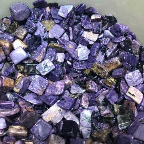 200g Amethyst rolling stone shavings, ground to heal