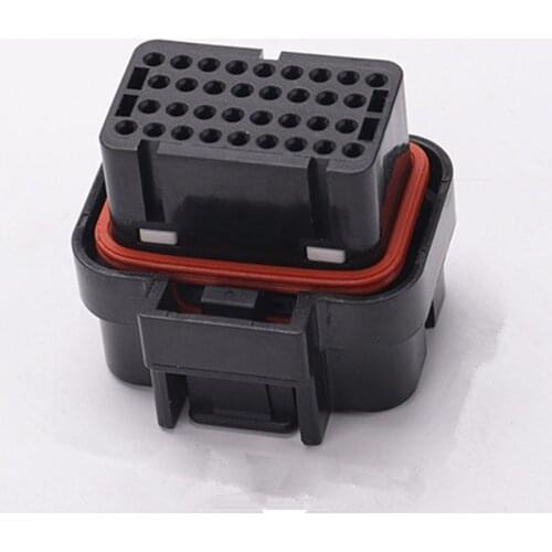 5pcs/lot ECU TE Connectivity AMP auto computer connector 34 Pin 34 Way oil gas connector 4-1437290-0