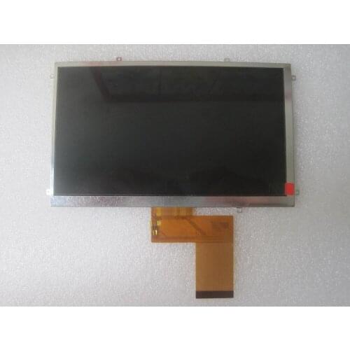 Free shipping 7 inch(1024*600) LCD screen,100% New display,size:165mm*100mm Tablet PC LCD screen KR070PE7T