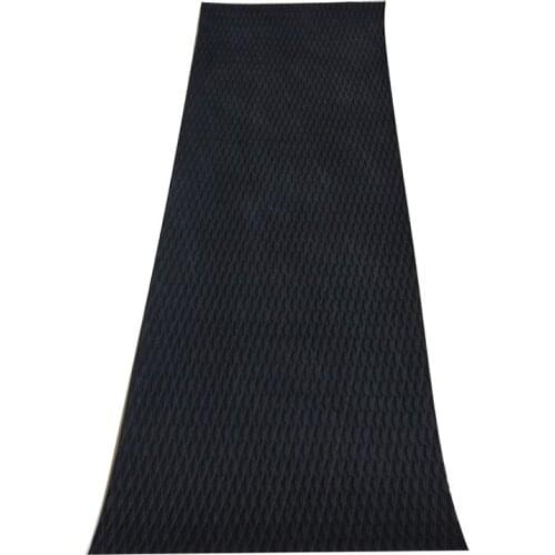 Free shipping black white grey color DIAMOND cutting eva sup board deck grip pad for surfboard