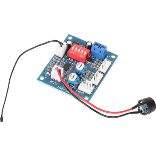 Household AC Modular Contactor DC 12V Voltage Regulator PWM Fan Speed Controller Governor Module for PC Electrical Equipment