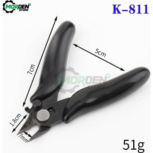 Diagonal Plier 3.5 Inch Mini Wire Cutter Cutting Electronic Pliers Wires Insulating Rubber Handle Model Hand Tool Dropship