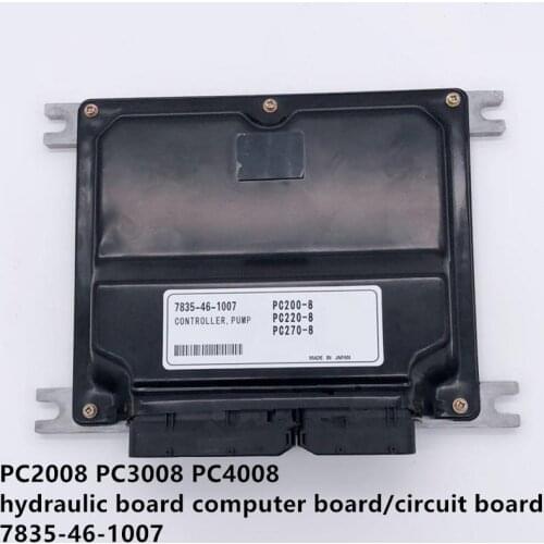 For excavator PC200-8 PC300-8 PC400-8 hydraulic board computer board circuit board 7835-46-1007 high quality accessories