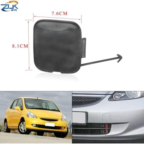 ZUK Front Bumper Towing Hook Cover Cap Housing Lid Case For HONDA FIT JAZZ GD1 GD3 2005 2006 2007 2008 Base Color 71504-SAA-900