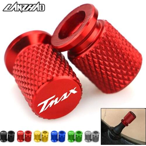TMAX CNC Aluminum Tyre Valve Air Port Cover Cap Motorcycle Accessories for Yamaha TMAX T-max 530 2013 2014 2015 2016 2017 2018