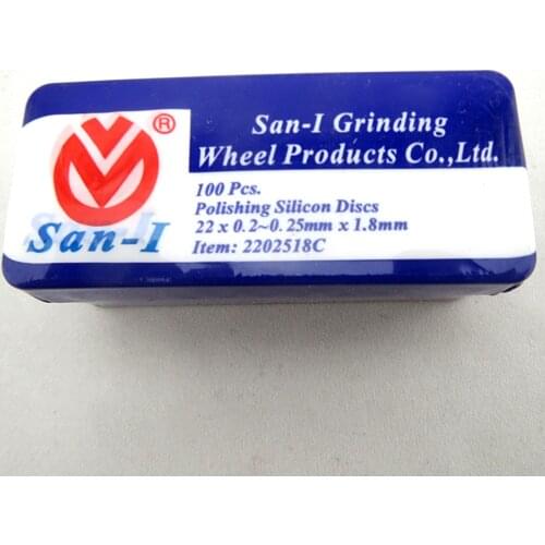 Lab Technician Materials San-1 Polishing Silicon Discs For Metal Copings 22*0.2-0.25mm*1.8mm